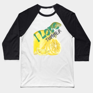 I Love summer Baseball T-Shirt